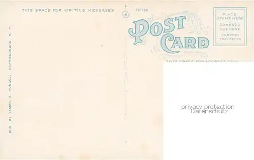 AK / Ansichtskarte  Narrowsburg_New_York_USA View of South Side 