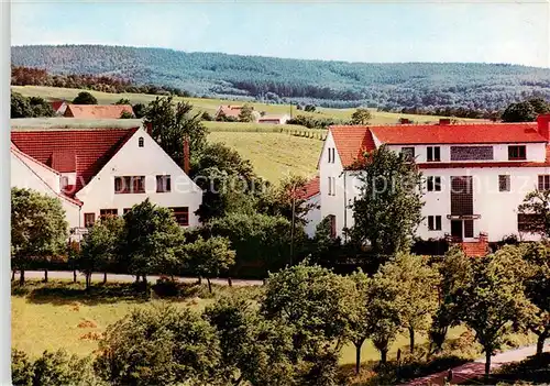 AK / Ansichtskarte  Bad_Holzhausen_Luebbecke Pension Stork und Haus Annelie Bad_Holzhausen_Luebbecke