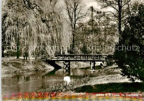 AK / Ansichtskarte  Werne__Lippe_Muenster_Westfalen Im Stadtpark 