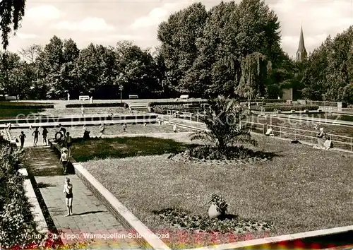 AK / Ansichtskarte  Werne__Lippe_Muenster_Westfalen Warmquellen Sole Freibad 