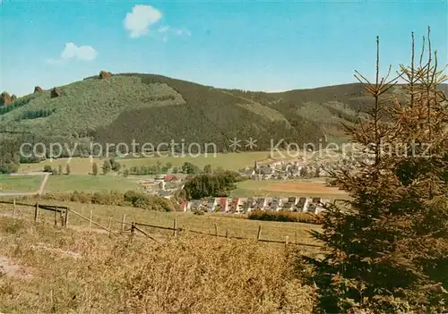 AK / Ansichtskarte  Bruchhausen_Sauerland Panorama Bruchhausen_Sauerland