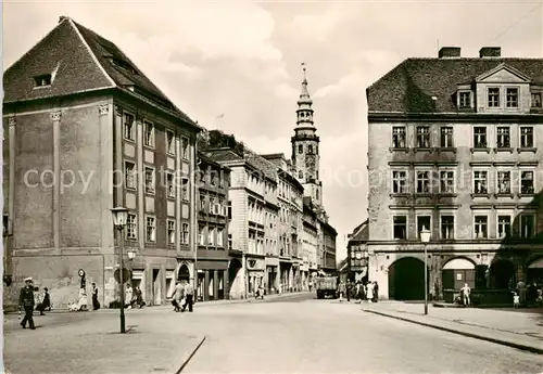 AK / Ansichtskarte  Goerlitz__Sachsen Leninplatz mit Rathausturm 