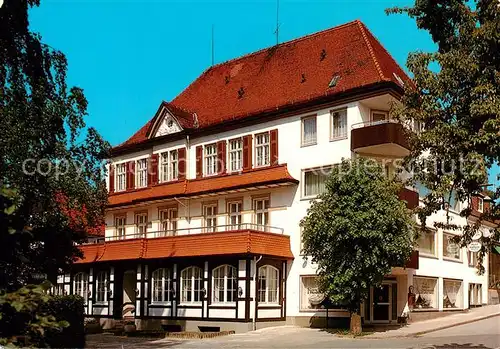 AK / Ansichtskarte  Bad_Meinberg Hotel Sturhann Bad_Meinberg