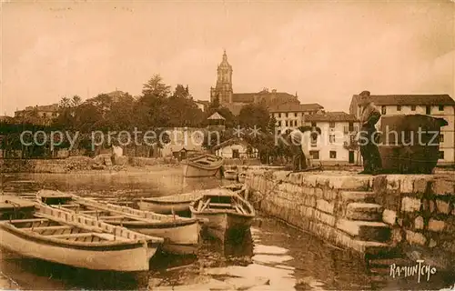 AK / Ansichtskarte Fuenterrabia_Hondarribia_ES Debarcadere 