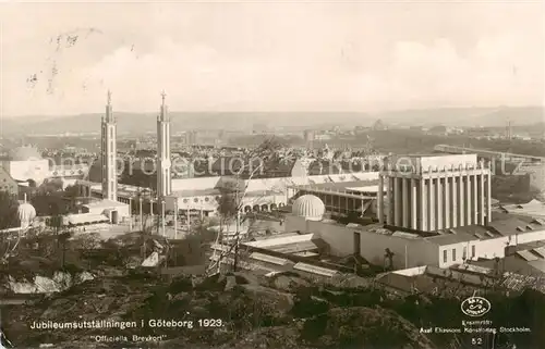 AK / Ansichtskarte Goeteborg Jubileumsutstaellningen 1923 Goeteborg