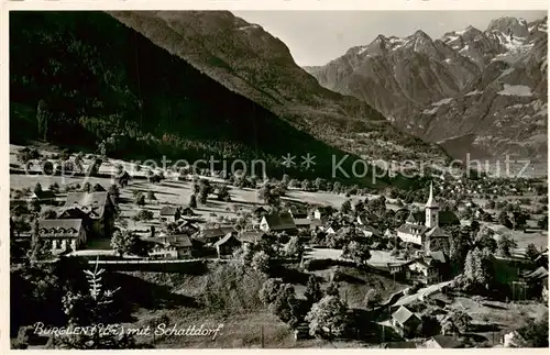 AK / Ansichtskarte Buerglen_Schaechenthal_UR mit Schattdorf 