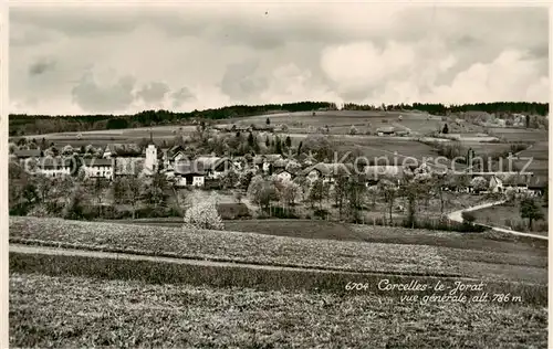 AK / Ansichtskarte Corcelles le Jorat_VD Vue generale 
