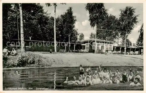 AK / Ansichtskarte Mohrin_Ostseebad_Moryn_PL Strandbad 