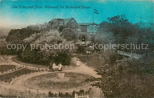 AK / Ansichtskarte Buesum_Nordseebad Zum Erlengrund Buesum_Nordseebad