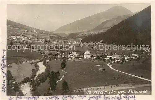 AK / Ansichtskarte Medratz_Fulpmes_Tirol_AT Panorama 