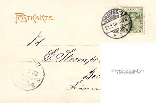 AK / Ansichtskarte Droyssig Blick vom Waeldchen Droyssig