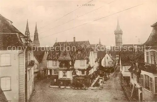 AK / Ansichtskarte Obernai_Alsace_Oberehnheim_Elsass_67 Ortspartie 