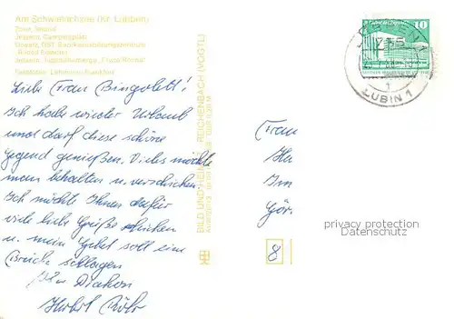 AK / Ansichtskarte Schwielochsee Zaue Strand Jessern Camping Goyatz GST Bezirksausbildungszentrum Rudolf Eglhofer Jessern Jugendherberge Fryco Rocha Schwielochsee