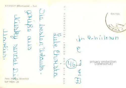 AK / Ansichtskarte Niesky Freibad Niesky