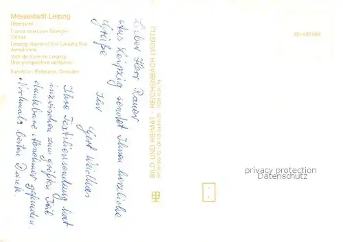 AK / Ansichtskarte Leipzig Stadtansicht Fliegeraufnahme Leipzig