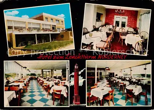 AK / Ansichtskarte Norderney_Nordseebad Hotel zum Leuchtturm Gastraeume Norderney_Nordseebad