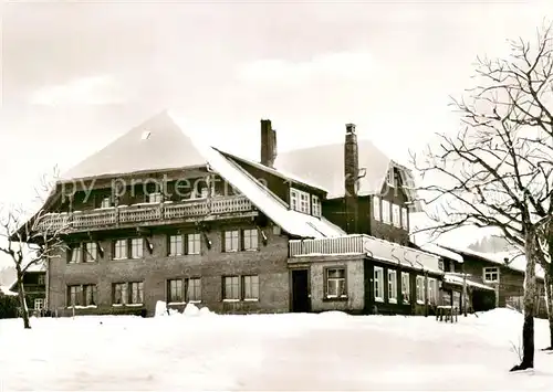 AK / Ansichtskarte Bernau_Schwarzwald Gasthaus Pension zum Schwanen Bernau Schwarzwald