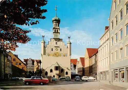 AK / Ansichtskarte Kempten_Allgaeu Rathausplatz Kempten Allgaeu