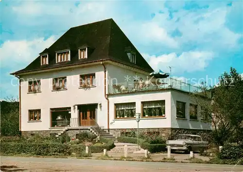 AK / Ansichtskarte Mesenich_Cochem Gasthaus Metzgerei Pension Andries Mesenich Cochem