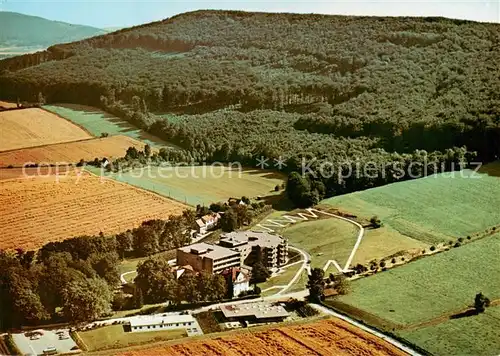 AK / Ansichtskarte Coppenbruegge Haus Lindenbrunn Fliegeraufnahme Coppenbruegge