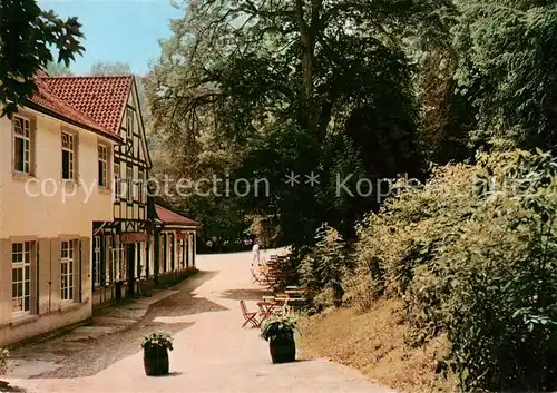 AK / Ansichtskarte Eidagsen_Springe_Deister Waldgaststaette Holzmuehle Eidagsen_Springe_Deister