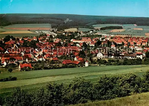 AK / Ansichtskarte Dassel_Solling Fliegeraufnahme Dassel Solling