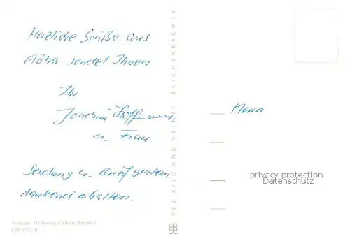 AK / Ansichtskarte Floeha Teilansichten Siedlung Strassenpartie Floeha