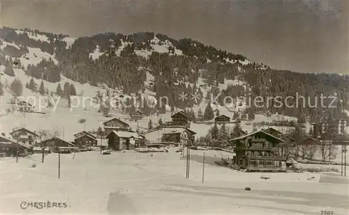 AK / Ansichtskarte  Chesieres Panorama Chesieres