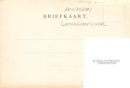 AK / Ansichtskarte  Amsterdam__NL Fontain Hoogeweg 