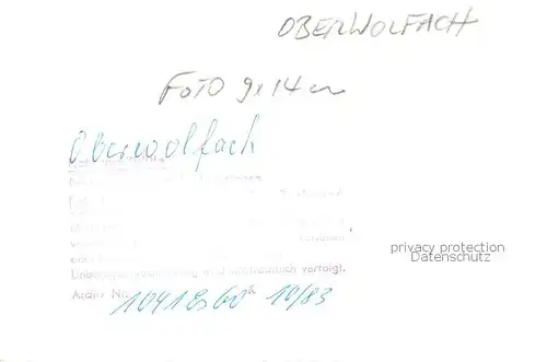 AK / Ansichtskarte 73833065 Oberwolfach Fahrzeugkontrolle Oberwolfach