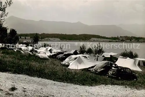 AK / Ansichtskarte  Riegsee Campingplatz Riegsee