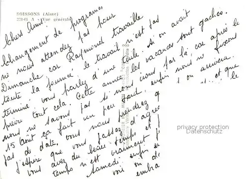 AK / Ansichtskarte  Soissons_02_Aisne Vue generale aerienne 