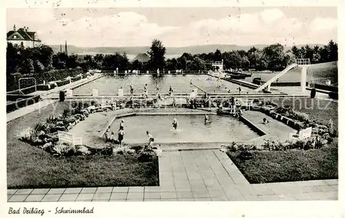 AK / Ansichtskarte  Bad_Driburg Schwimmbad Bad_Driburg