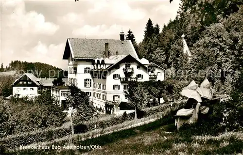 AK / Ansichtskarte  Bad_Adelholzen_Oberbayern Krankenhaus Bad_Adelholzen_Oberbayern