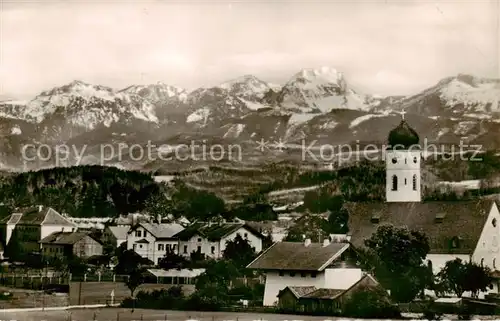 AK / Ansichtskarte  Bruckmuehl_Rosenheim Panorama Bruckmuehl Rosenheim