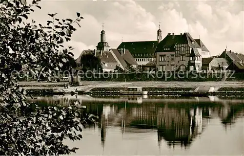 AK / Ansichtskarte  Ruesselsheim_Main Partie am Main Ruesselsheim Main