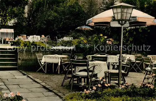 AK / Ansichtskarte  Darmstadt Konditorei Schwarz Gartenterrasse Darmstadt