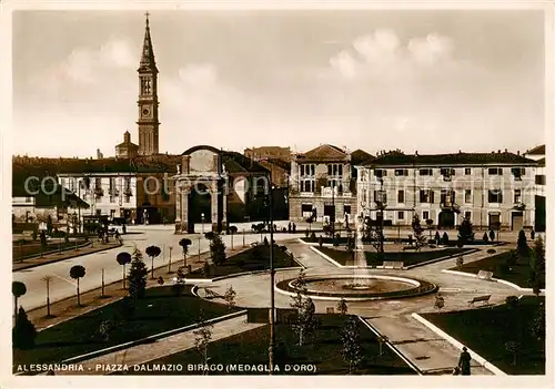 AK / Ansichtskarte Alessandria_Piemonte_IT Piazza Dalmazio Birago 