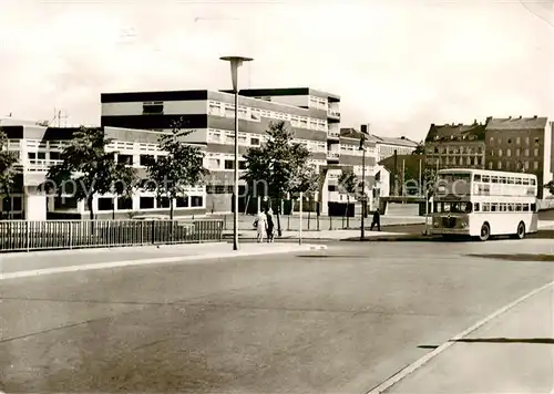 AK / Ansichtskarte Berlin Jugendgaestehaus Berlin Doppeldeckerbus Berlin