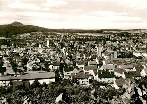 AK / Ansichtskarte Metzingen__Erms_BW Stadtpanorama 