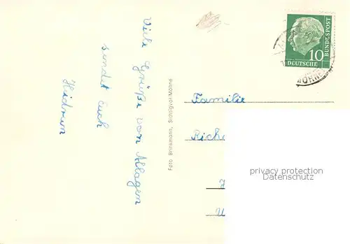 AK / Ansichtskarte Allagen_Warstein Panorama 