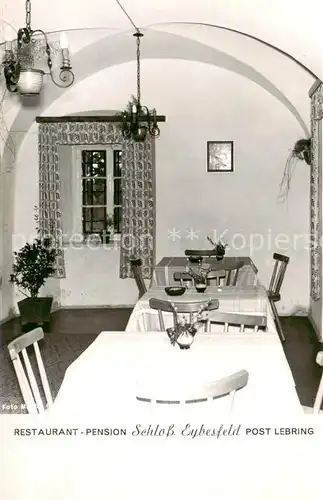 AK / Ansichtskarte Lebring Sankt_Margarethen Restaurant Pension Schloss Eybesfeld Lebring Sankt Margarethen