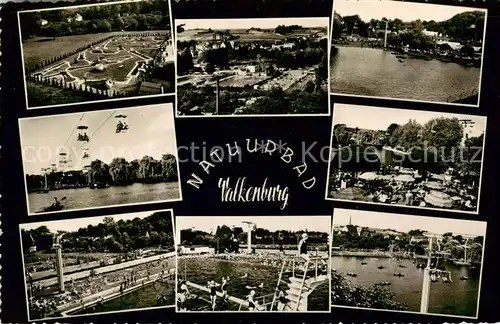 AK / Ansichtskarte Valkenburg_aan_de_Geul Natuurbad Teilansichten Valkenburg_aan_de_Geul