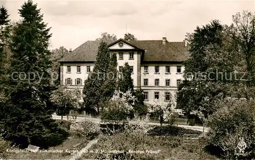 AK / Ansichtskarte Koenigsfeld_Schwarzwald Internat Renatus Frueauf Koenigsfeld Schwarzwald