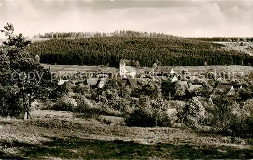 AK / Ansichtskarte Walddorf_Altensteig Gasthof Pension Krone Panorama Walddorf_Altensteig