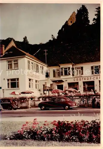 AK / Ansichtskarte Miltenberg_Main Gasthof Cafe zur Mildenburg Miltenberg Main