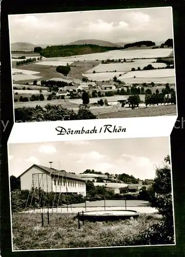 AK / Ansichtskarte Doermbach_Milseburg Panorama Doermbach Milseburg