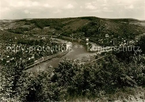 AK / Ansichtskarte Wertheim_Main Fliegeraufnahme mit Kreuzwertheim und Taubermuendung Wertheim Main