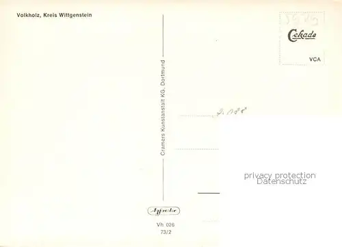 AK / Ansichtskarte Volkholz Panorama Volkholz