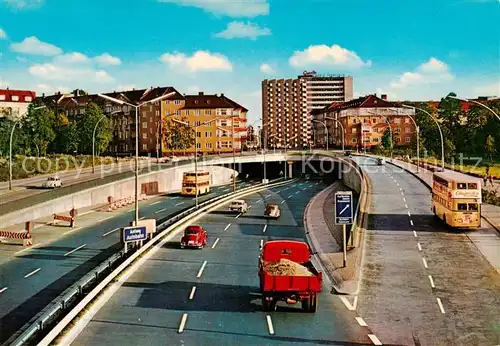 AK / Ansichtskarte Halensee_Berlin Stadtautobahn Halensee_Berlin